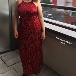 Vintage red dress, like new